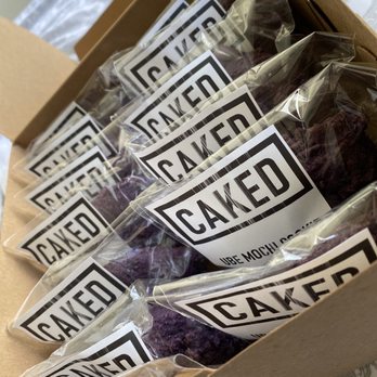 CAKED - Dozen Ube Mochi Cookie and Toffee Hazelnut Chocolate Cookie - Desserts Near Me - San Diego, California CAKED - Dozen Ube Mochi Cookie and Toffee Hazelnut Chocolate Cookie - Desserts Near Me - San Diego, California
