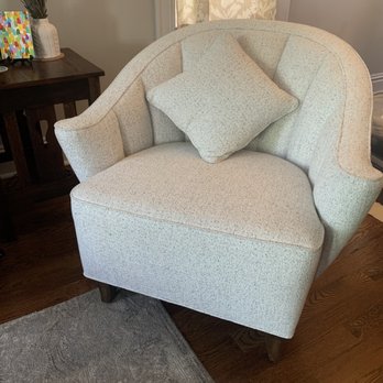 Gomez Upholstery - New chair with pillow included. - Furniture Reupholstery Near Me - Saint Louis, Missouri