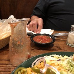 El Patron Mexican Grill & Bar - Lots of sauce