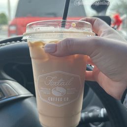 Vanilla Lavender Iced Latte