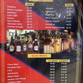 Bombay Bar And Grill - Menu - Bars Near Me - Mississauga, Ontario Bombay Bar And Grill - Menu - Bars Near Me - Mississauga, Ontario