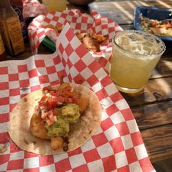 Tacos and Beer - Shrimp tacos