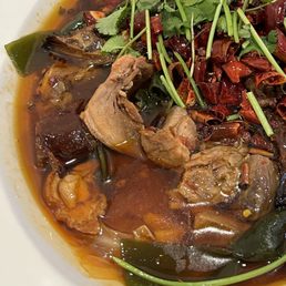 Roast Duck Hot Pot