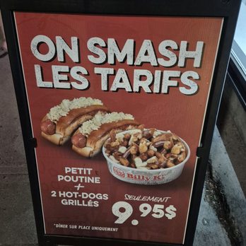 Billy K's - Burgers Near Me - Montreal, Quebec