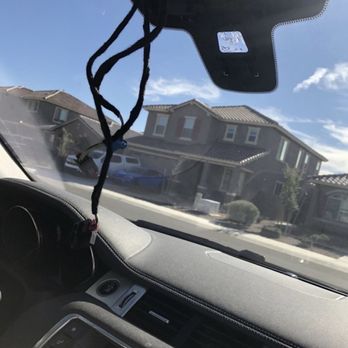 NuVision Auto Glass - Defective windshield with rear view mirror falling off - Windshield Installation & Repair Near Me NuVision Auto Glass - Defective windshield with rear view mirror falling off - Windshield Installation & Repair Near Me