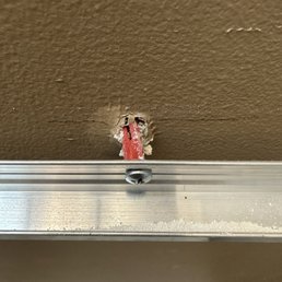After it came off wall After it came off wall