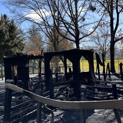 Bear Creek Park - Play structure for littlest kids was burned on or about Feb 8, 2023. Hopefully they'll replace it soon.