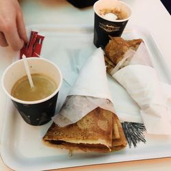 Chez Georges - Nutella Banana Coconut Crêpes