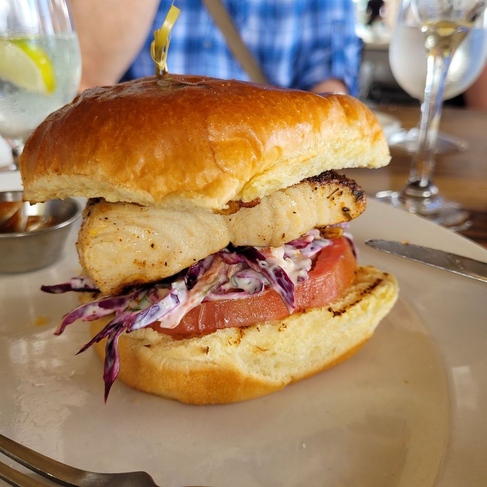 Juniper On The Water - Blackened Mahi Mahi sandwich - Seafood Near Me - Hallandale Beach, Florida Juniper On The Water - Blackened Mahi Mahi sandwich - Seafood Near Me - Hallandale Beach, Florida