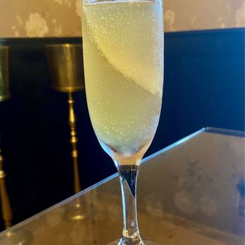 JusTini’s - French 75 - I requested mine made with cognac. YUMMY!! - Seafood Near Me - New Orleans, Louisiana JusTini’s - French 75 - I requested mine made with cognac. YUMMY!! - Seafood Near Me - New Orleans, Louisiana