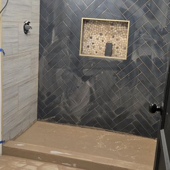 Vejar’s Design & Build - Bathroom during tile work - General Contractors Near Me - Ramona, California