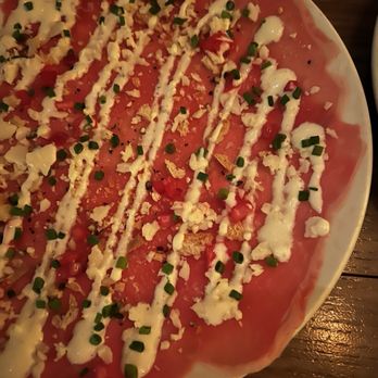 Red Ash - Thin Sliced Beef Carpaccio* - Italian Near Me - Austin, Texas