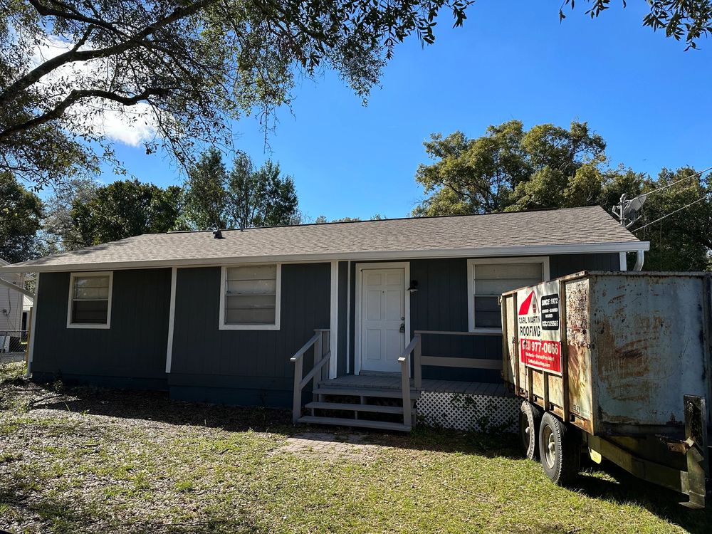 Slide of Carl Martin Roofing