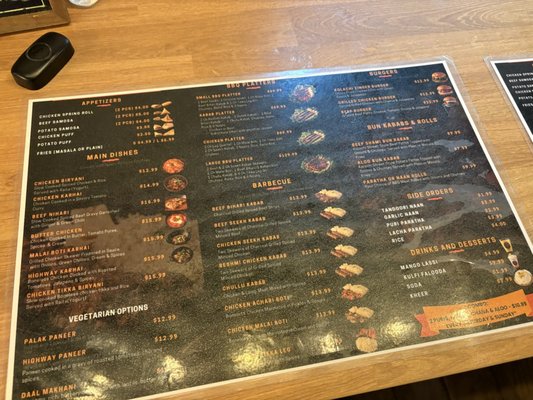 Menu photo 2 Kolachi Kitchen Canton Township, MI