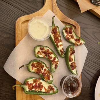 Denj Cafe & Restaurant - Baked Jalapeno Poppers - Persian/Iranian Near Me - Tujunga, California Denj Cafe & Restaurant - Baked Jalapeno Poppers - Persian/Iranian Near Me - Tujunga, California