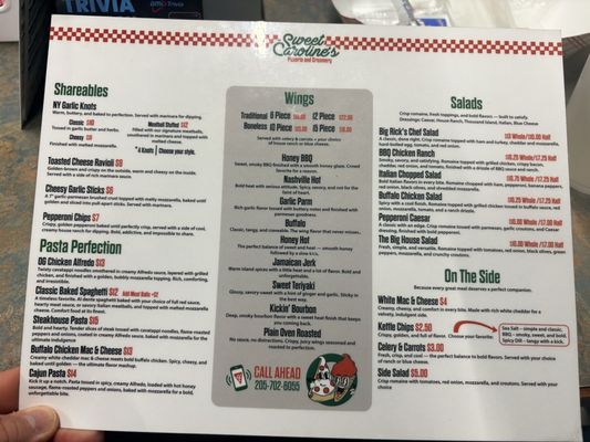 Menu photo 2 Sweet Caroline's Leeds, AL Menu photo 2 Sweet Caroline's Leeds, AL