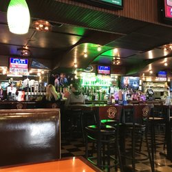 The bar behind my booth seat
