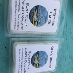 Zydeco and Crawfish Festival - Do I want to be a mermaid or am I homesick?  Who knows... These wax melts sold at the Bon Secour Candle booth are fabulous!