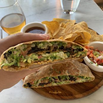 Cafe Gratitude - Vegan Crunchwrap - Vegan Near Me - Venice, California Cafe Gratitude - Vegan Crunchwrap - Vegan Near Me - Venice, California