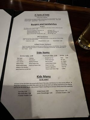 Menu photo 2 Rudy Alan's Steakhouse Wewoka, OK Menu photo 2 Rudy Alan's Steakhouse Wewoka, OK