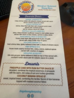 Menu photo 2 The Getaway Saint Petersburg, FL