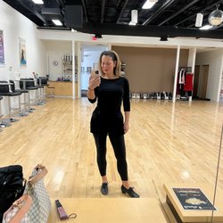 Fred Astaire Dance Studios - Ready for lessons on this beautiful athletic dance floor. The best!