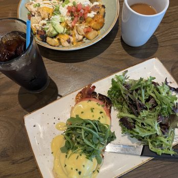 First Watch - BLTE eggs benedict, cold brew, seasonal hash - Breakfast & Brunch Near Me - Champions Gate, Florida