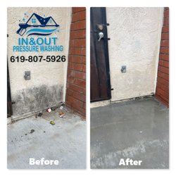 In & Out Pressure Washing - IN & OUT PRESSURE WASHING - San Diego - Pressure washers - phone number - yelp - house washing