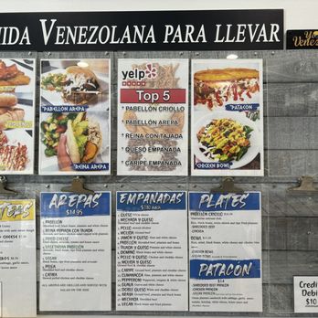 Cariaco To Go - Menu - Venezuelan Near Me - Glendale, California