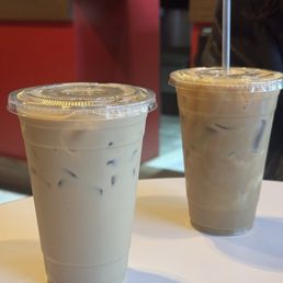 Iced Honey Almond Latte