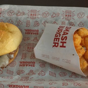 Smashburger - Mushroom truffle with smash tots - Burgers Near Me - Prosper, Texas