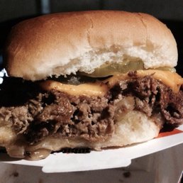 The non-meaty goodness of the Impossible Burger!