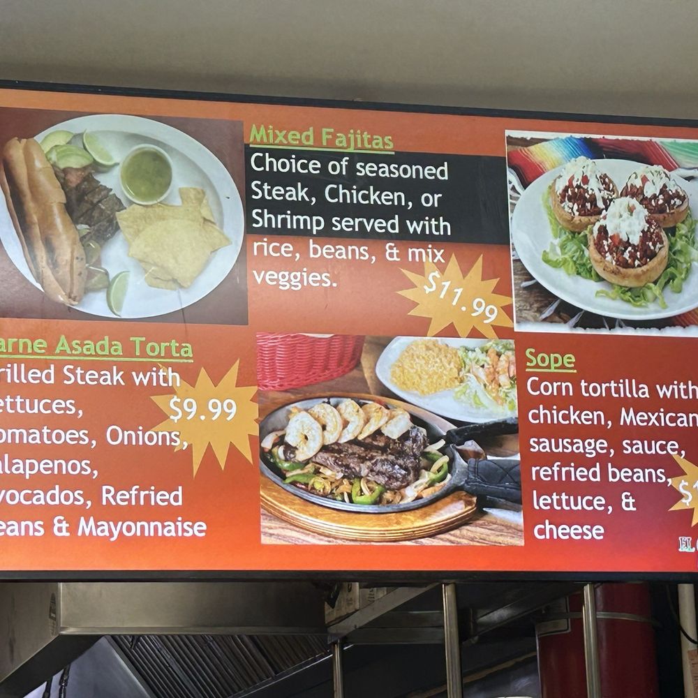 Taqueria El Cabrito - Menu with pictures - Food Trucks Near Me - Annapolis, Maryland