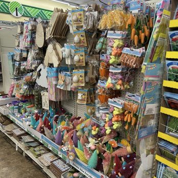Dollar Tree - Easter decor starting to go up - Discount Store Near Me - Austin, Texas