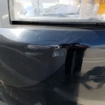 The Bumper Dude - Before shots of the work done by Manny right before he worked on the car. - Mobile Dent Repair Near Me - El Cajon, California