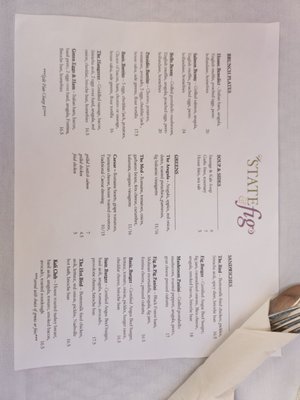 Menu photo 3 State & Fig Santa Barbara, CA