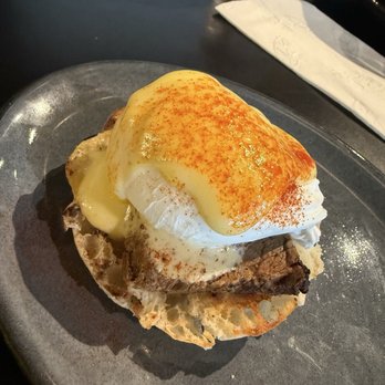 Joe Theismann's Restaurant - PASTRAMI SHORT RIB BENEDICT. - American Near Me - Alexandria, Virginia Joe Theismann's Restaurant - PASTRAMI SHORT RIB BENEDICT. - American Near Me - Alexandria, Virginia