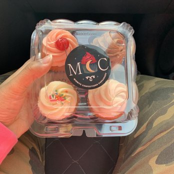 Midnite Confection's Cupcakery - Cherry Bomb Eclipse Cupcake Birthday Cake Strawberry Dream - Bakeries Near Me - Baltimore, Maryland