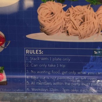Happy Lamb Hot Pot - Rules for all you can stack lunch menu Til 3pm only. Mon to Friday - Mongolian Near Me - Edison, New Jersey