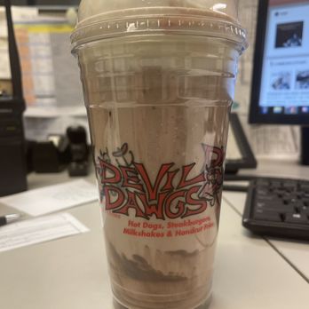 Devil Dawgs -  South State - Banana split milkshake - Hot Dogs Near Me - Chicago, Illinois