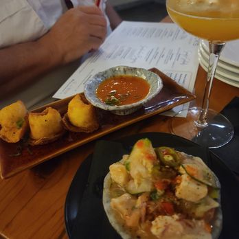 The Docks Restaurant + Raw Bar - Their award-winning ceviche and lobster rangoons - Seafood Near Me - Key West, Florida