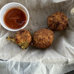 Conch fritters !!