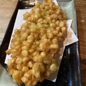 Kiraku - Corn Tempura - Tapas/Small Plates Near Me - Berkeley, California Kiraku - Corn Tempura - Tapas/Small Plates Near Me - Berkeley, California