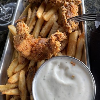 Topgolf - Chicken tenders and fries - New American Near Me - Orlando, Florida Topgolf - Chicken tenders and fries - New American Near Me - Orlando, Florida