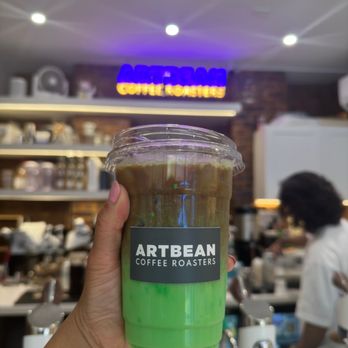 Artbean Coffee - Pandan Latte - Art Galleries Near Me - New York, New York Artbean Coffee - Pandan Latte - Art Galleries Near Me - New York, New York