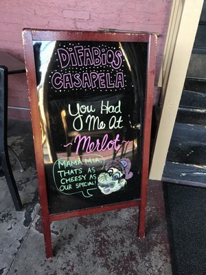 Menu photo 5 DiFabio's Casapela Louisville, KY
