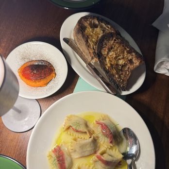Sqirl - bread service and agnolotti - New American Near Me - Los Angeles, California Sqirl - bread service and agnolotti - New American Near Me - Los Angeles, California