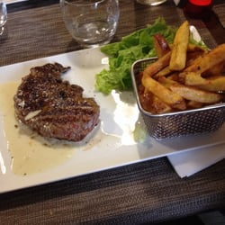 La Table des Cornieres - Faux fileter frites maison