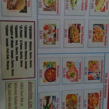 Antojitos Las Delicias - Menu - Some prices have changed. - Mexican Near Me - Winston-Salem, North Carolina Antojitos Las Delicias - Menu - Some prices have changed. - Mexican Near Me - Winston-Salem, North Carolina