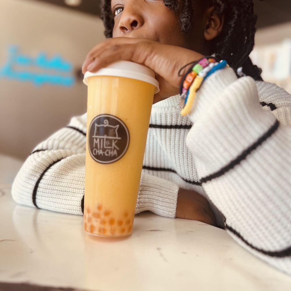 Nothing like an amazing Fresh Mango Tea to start off your day. V provides great customer service and excellent menu choices. Nothing like an amazing Fresh Mango Tea to start off your day. V provides great customer service and excellent menu choices.